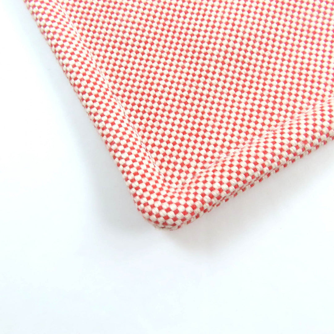 HERMES Pouch H103608M Main: Cotton cognac H tissage Women Used Authentic