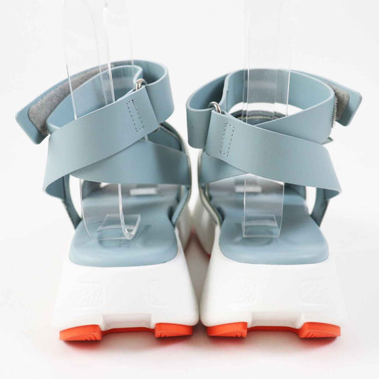 HERMES Sandals 231219Z Main: Leather Light blue white Women Size not specified Used Authentic