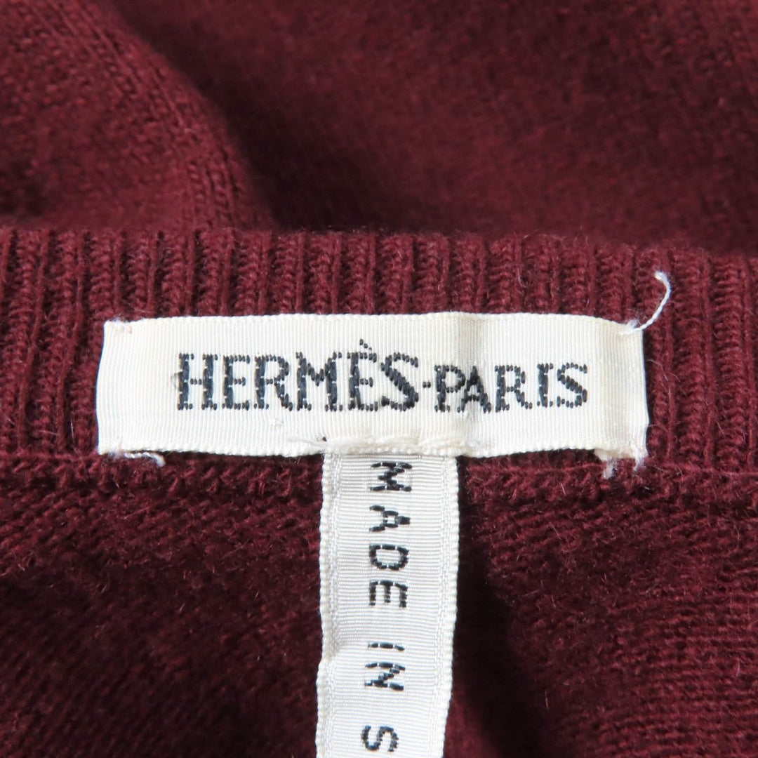 HERMES ensemble cashmere Brown