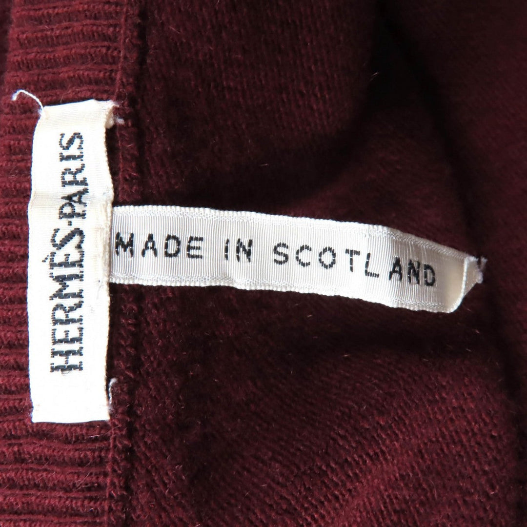 HERMES ensemble cashmere Brown