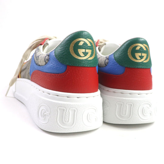 GUCCI Low cut sneakers 726828 Main: PVC, Main: Leather Multi mens 6 Used Authentic