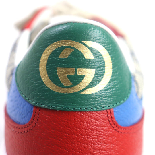 GUCCI Low cut sneakers 726828 Main: PVC, Main: Leather Multi mens 6 Used Authentic