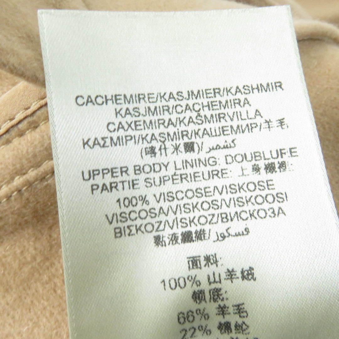 BURBERRY LONDON trench coat Main: 100% cashmere, Part: 66% wool, Part: 22% nylon, Part: 12% cashmere, Sleeve lining: 100% viscose (rayon) Brown SANDRINGHAM Sandringham Women 36 Used Authentic