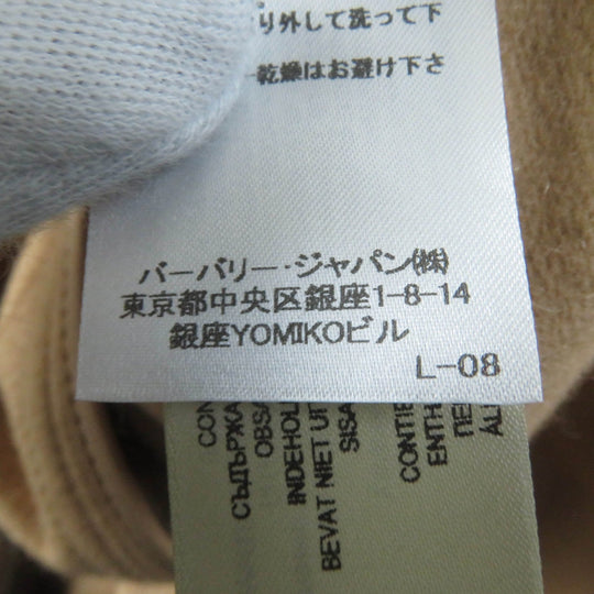 BURBERRY LONDON trench coat Main: 100% cashmere, Part: 66% wool, Part: 22% nylon, Part: 12% cashmere, Sleeve lining: 100% viscose (rayon) Brown SANDRINGHAM Sandringham Women 36 Used Authentic