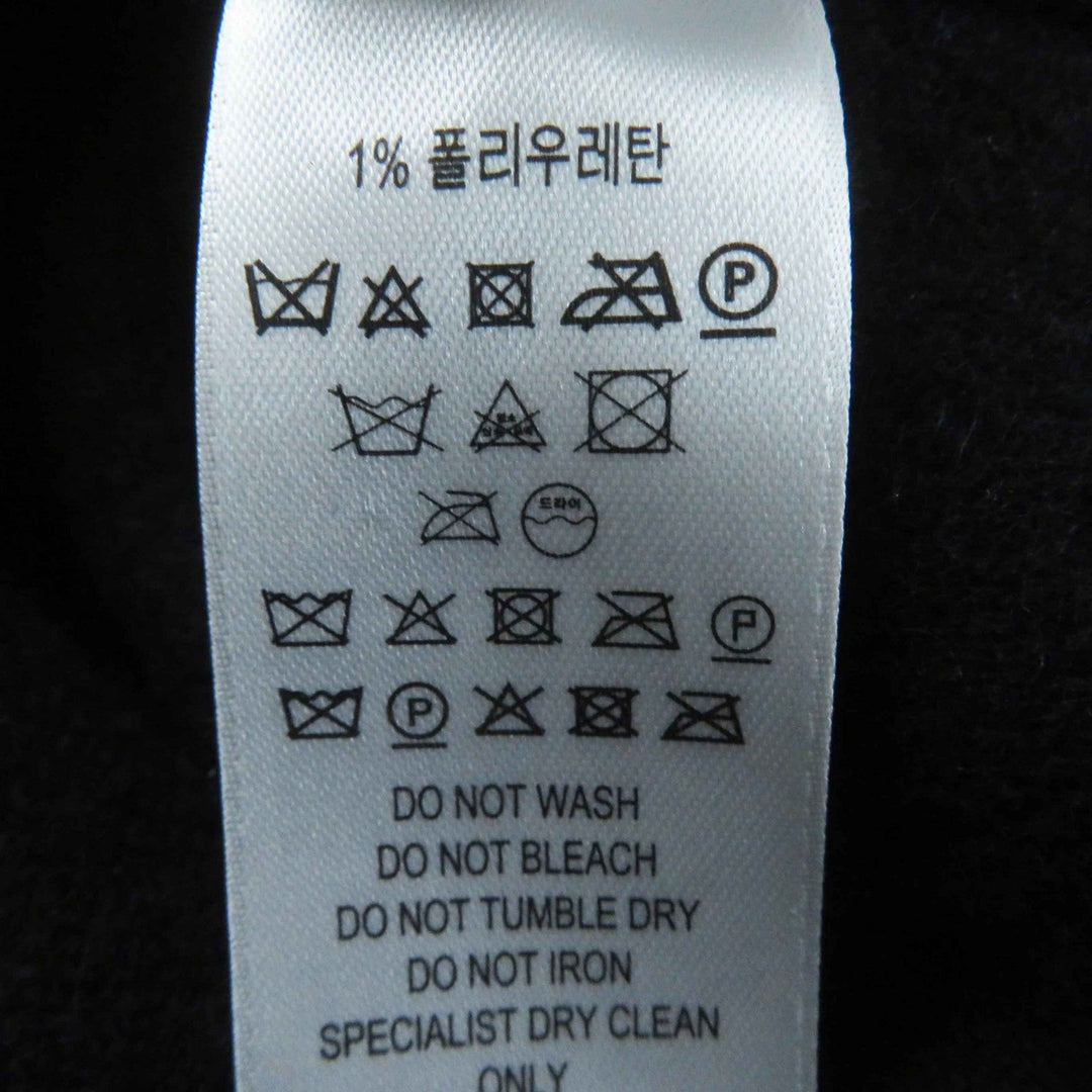 BURBERRY poncho 8031544 Outer material: 70% wool, Outer material: 28% cashmere, Outer material: 1% polyamide (nylon) Black White Women ONE SIZE Used Authentic