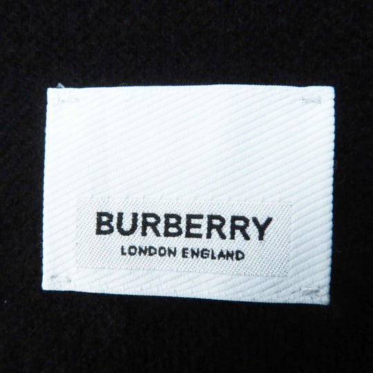 BURBERRY poncho 8031544 Outer material: 70% wool, Outer material: 28% cashmere, Outer material: 1% polyamide (nylon) Black White Women ONE SIZE Used Authentic