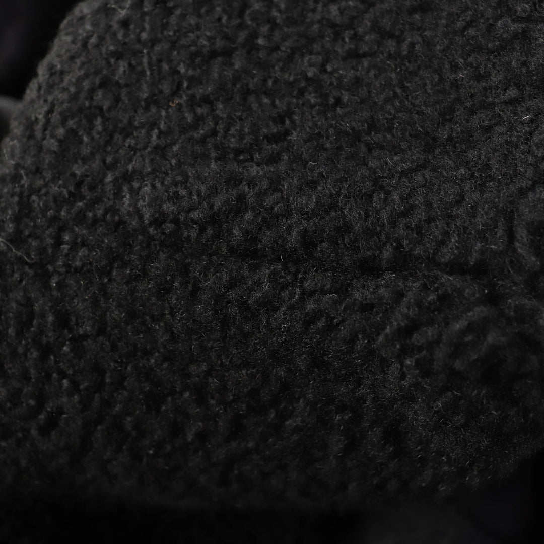 BURBERRY LONDON coat Outer: 84% wool, Outer: 16% polyester, Lining: Cupra, Fur: Mouton Purple gray Women 38 Used Authentic