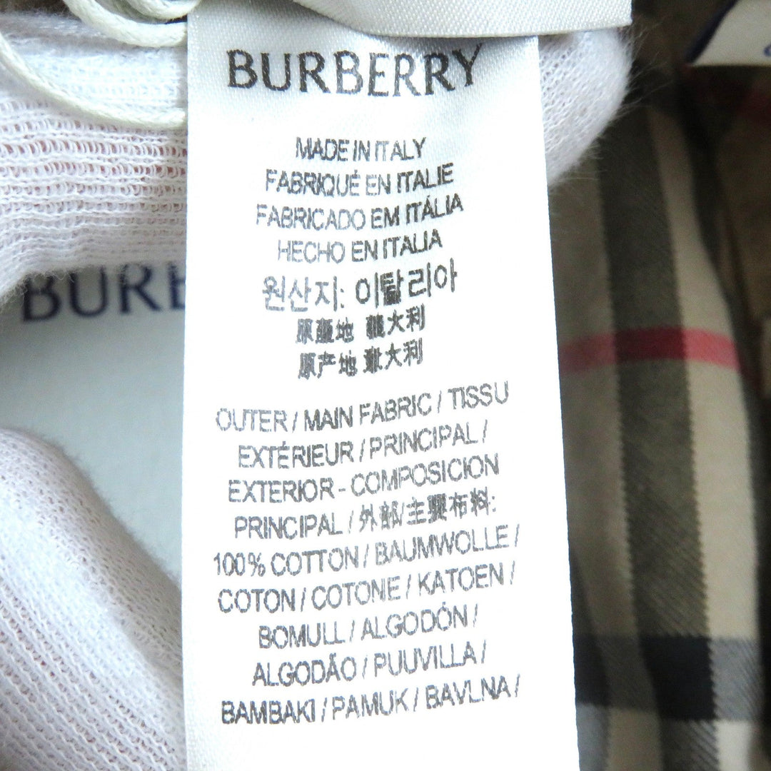 BURBERRY hat 8075657 Main: 100% cotton Beige type mens L Used Authentic