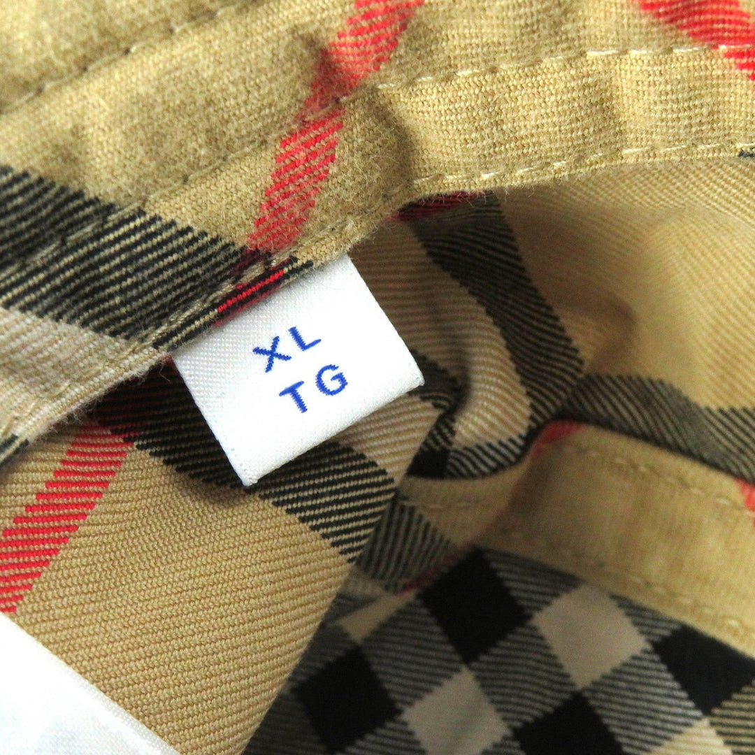 BURBERRY hat 8075657 Main: 100% cotton Beige type mens XL Used Authentic