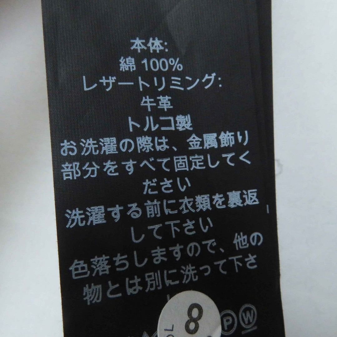 COACH Denim Jacket CS109 Main: 100% cotton, Leather part: Cowhide Light blue Women XS Used Authentic