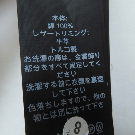 COACH Denim Jacket CS109 Main: 100% cotton, Leather part: Cowhide Light blue Women XS Used Authentic