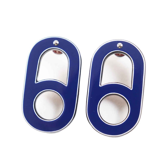 HERMES Pierce Main: Lacquer wood blue Varision Women Used Authentic