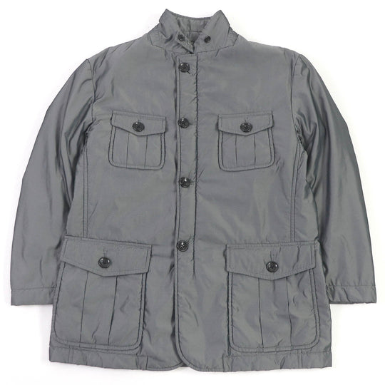 BURBERRY LONDON Bomber jacket Main: 100% polyester gray mens M Used Authentic