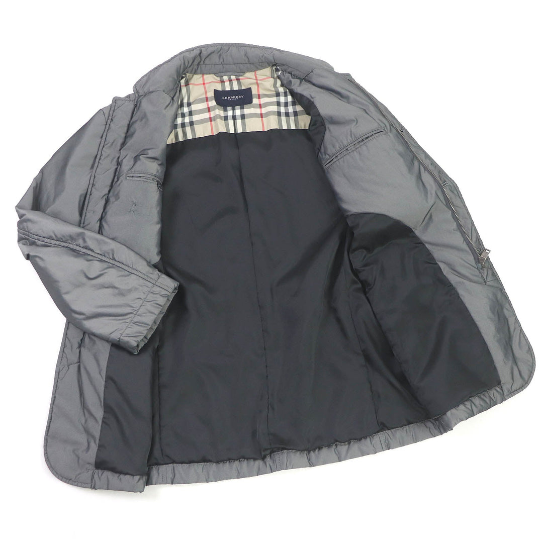 BURBERRY LONDON Bomber jacket Main: 100% polyester gray mens M Used Authentic