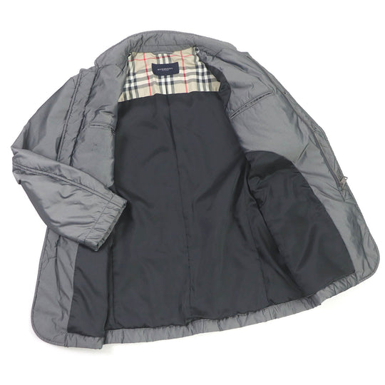 BURBERRY LONDON Bomber jacket Main: 100% polyester gray mens M Used Authentic