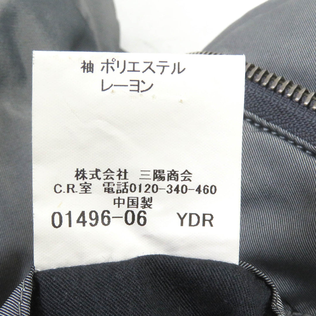 BURBERRY LONDON Bomber jacket Main: 100% polyester gray mens M Used Authentic