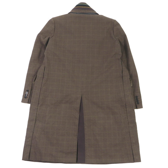 Sacai coat 20-02246M Outer: 100% cotton, Lining: Cupra, Part: 90% wool, Part: 10% nylon Brown mens 2 Used Authentic