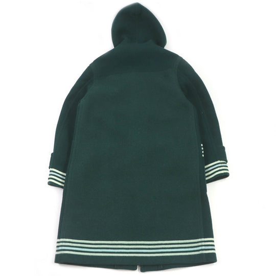 BURBERRY Duffel coat 4558899 Main: 100% wool green mens 46 Used Authentic