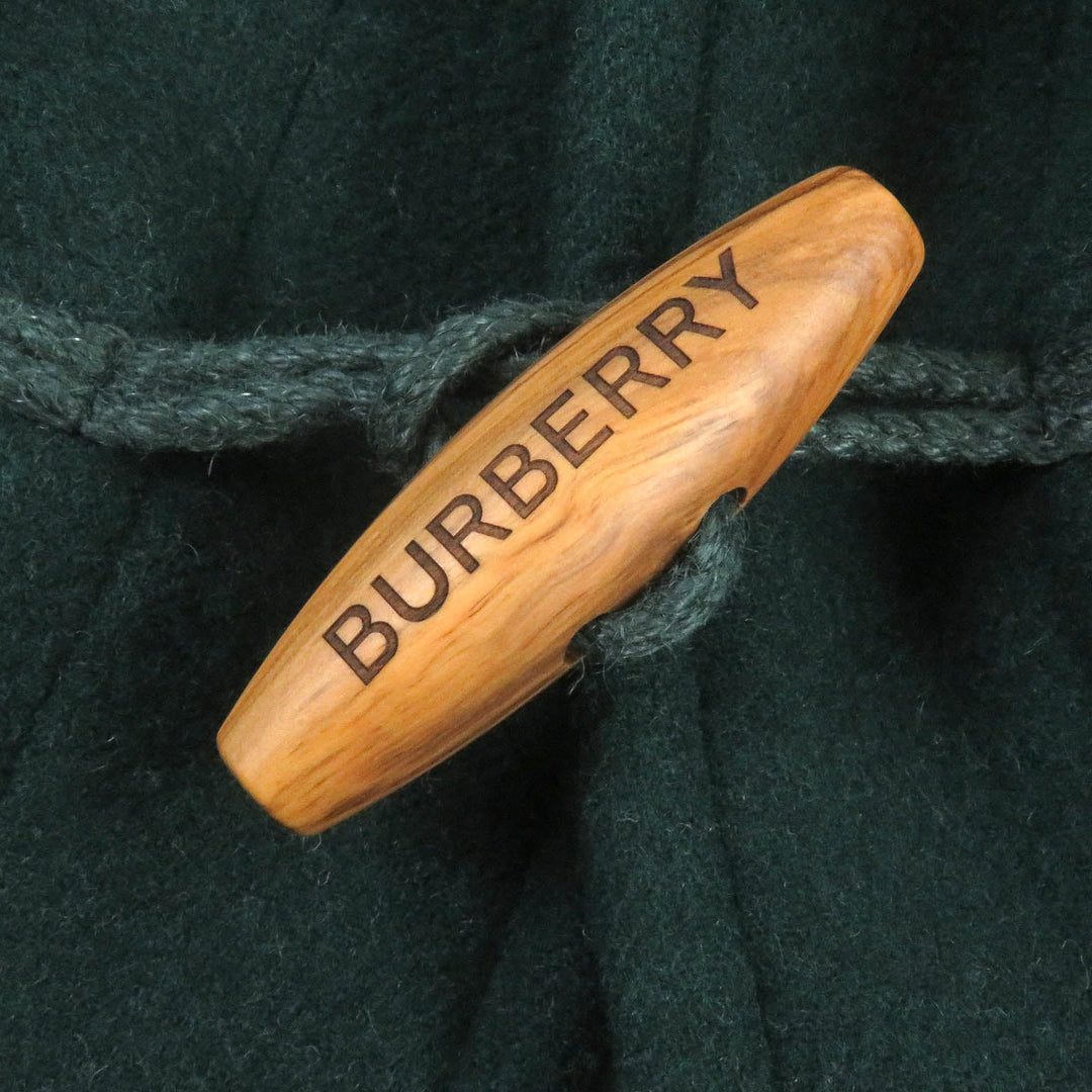 BURBERRY Duffel coat 4558899 Main: 100% wool green mens 46 Used Authentic