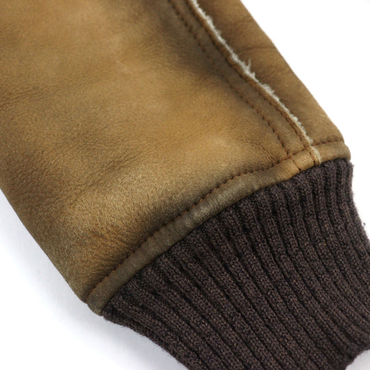 DOLCE&GABBANA Jacket G9X73G/G7NB5 Main: 100% sheepskin, Fur: 100% coyote light brown mens 46 Used Authentic