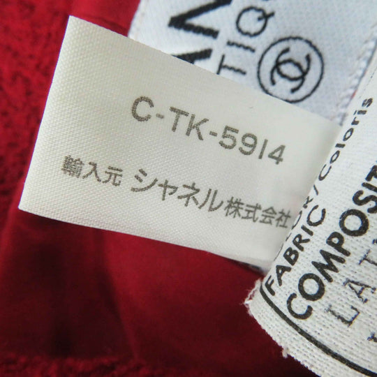 CHANEL setup 20450 Outer: 99% wool, Outer: 1% Lycra, Lining: 100% silk Red Women 38 Used Authentic