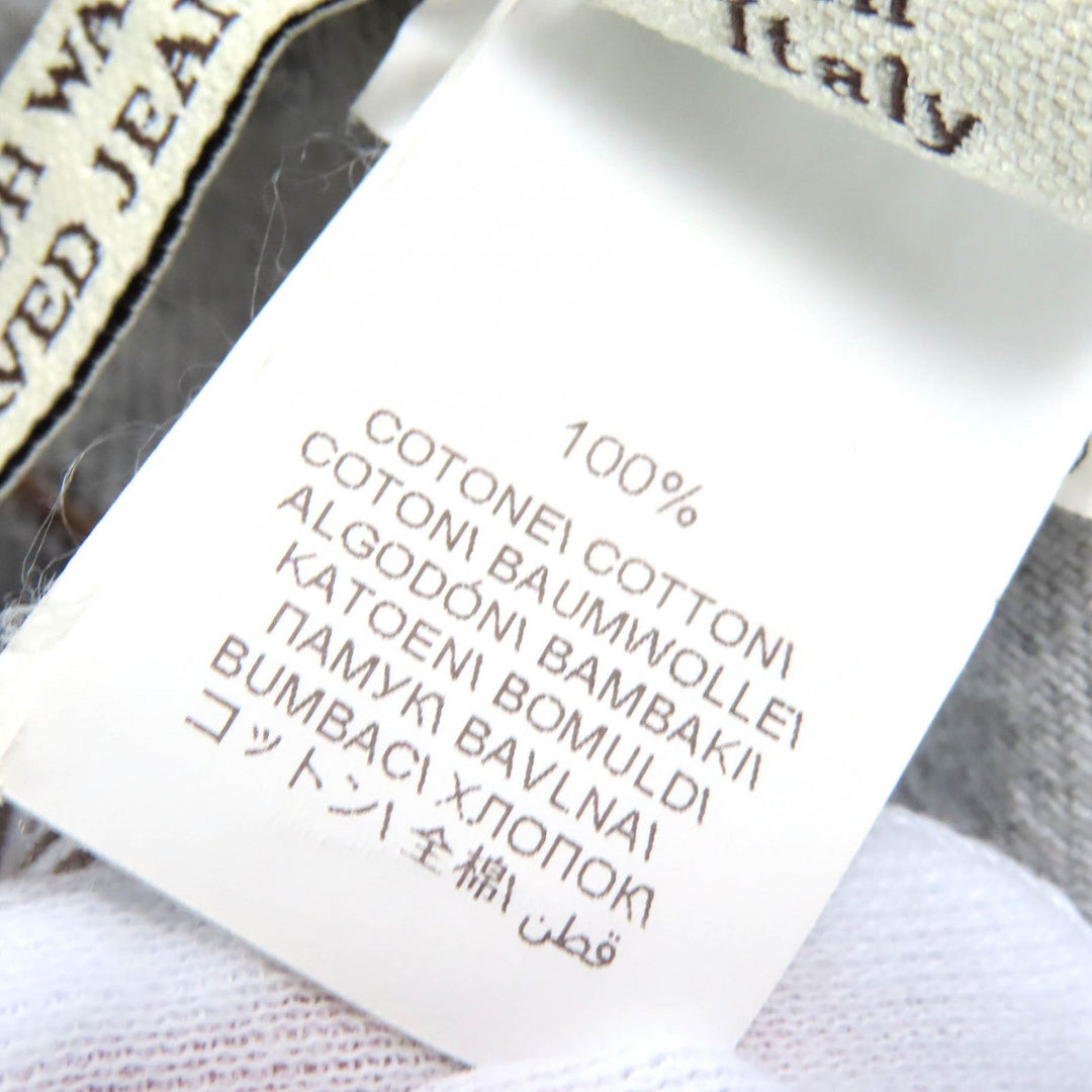 Brunello Cucinelli Denim pants cotton gray Women 40 Used Authentic