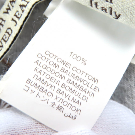 Brunello Cucinelli Denim pants cotton gray Women 40 Used Authentic