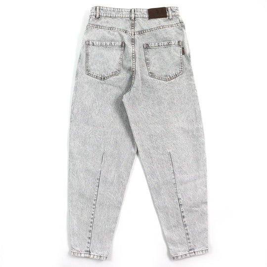 Brunello Cucinelli Denim pants cotton gray Women 40 Used Authentic