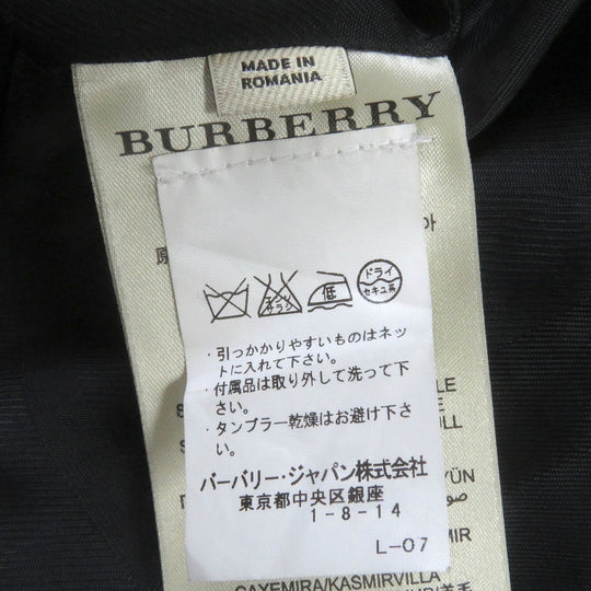 BURBERRY LONDON trench coat 387791 Outer: 80% virgin wool, Outer: 20% cashmere, Lining: 100% rayon, Part: 55% acetate, Part: 45% rayon black mens 46 Used Authentic