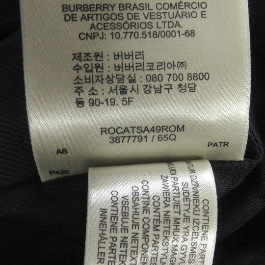 BURBERRY LONDON trench coat 387791 Outer: 80% virgin wool, Outer: 20% cashmere, Lining: 100% rayon, Part: 55% acetate, Part: 45% rayon black mens 46 Used Authentic