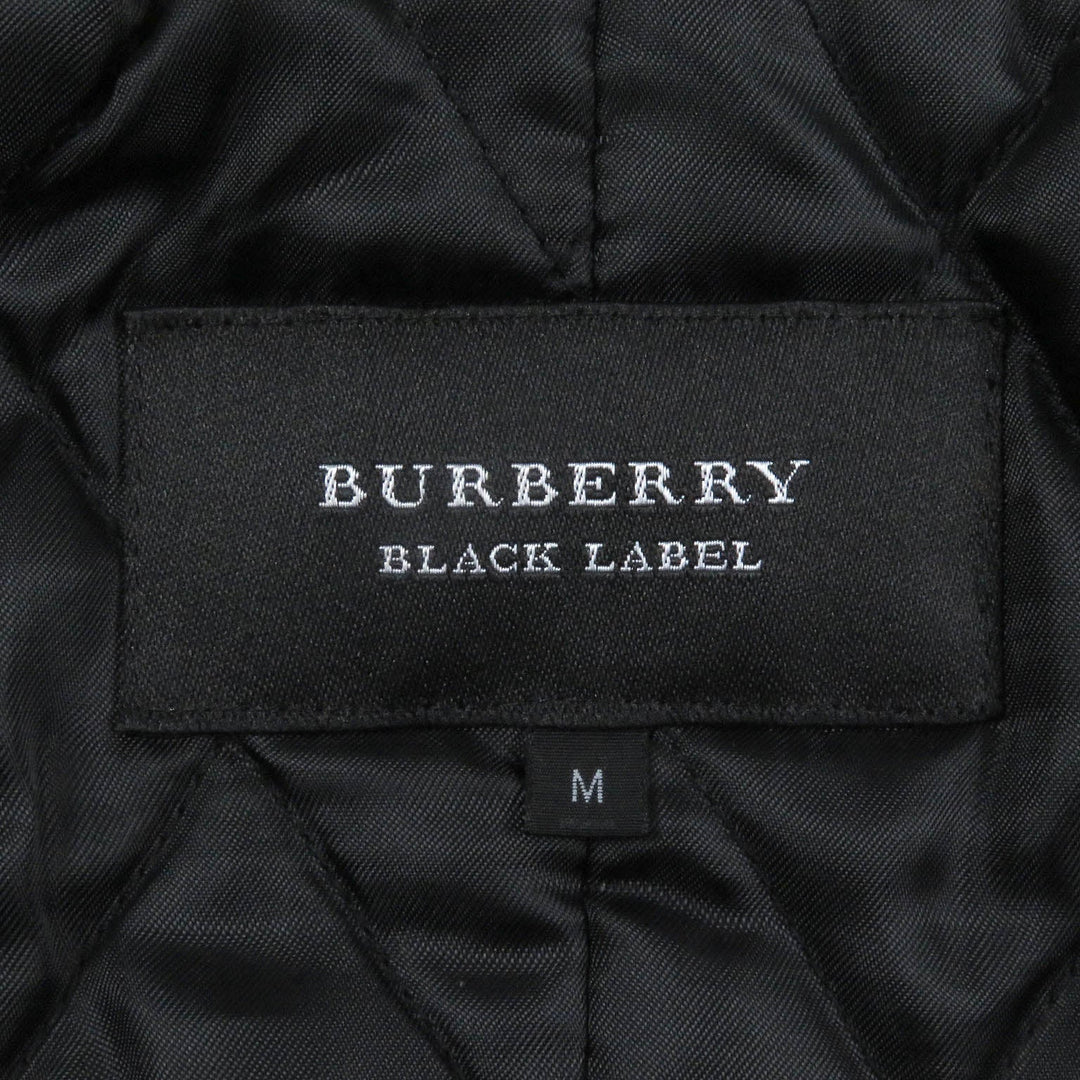 BURBERRY BLACK LABEL Duffel coat Outer material: 80% wool, Outer material: 13% nylon, Outer material: 5% polyester, Outer material: 2% acrylic, Lining: 100% polyester Red black mens M Used Authentic