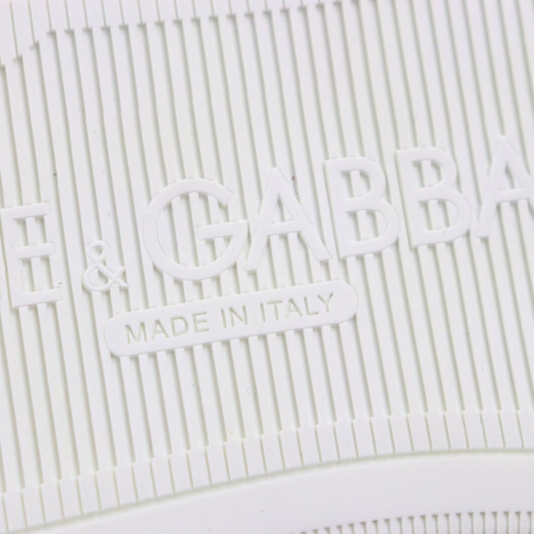 DOLCE&GABBANA High cut sneakers CS1234 Main: Canvas Khaki green mens 7.5 Used Authentic