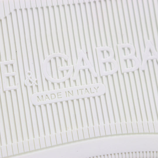 DOLCE&GABBANA High cut sneakers CS1234 Main: Canvas Khaki green mens 7.5 Used Authentic