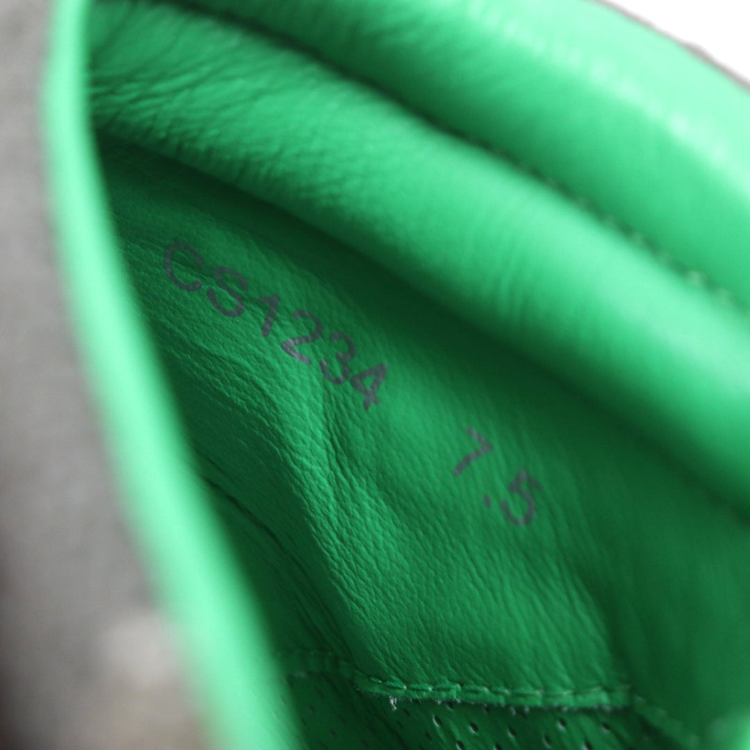 DOLCE&GABBANA High cut sneakers CS1234 Main: Canvas Khaki green mens 7.5 Used Authentic