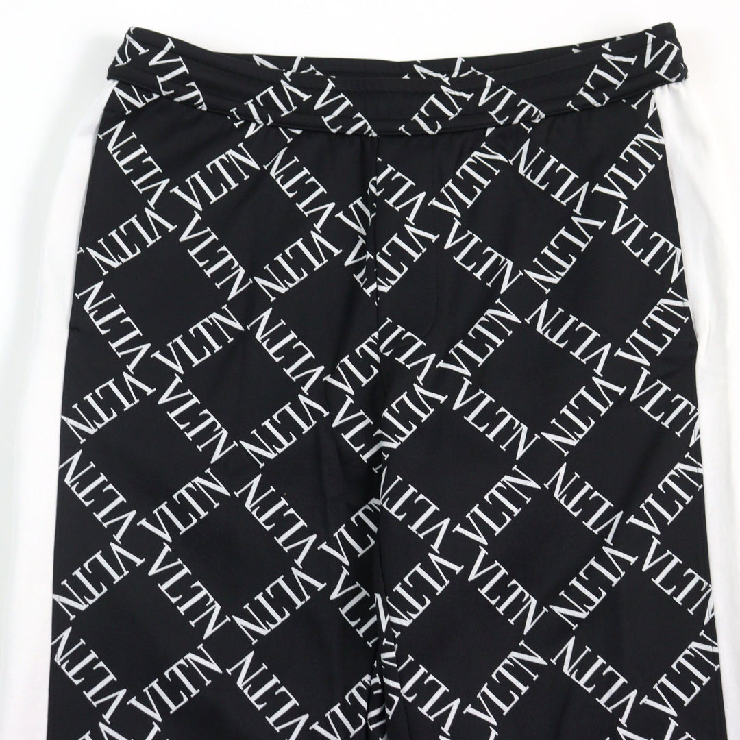 VALENTINO Pants RV0MD01BTPB Outer material: 56% nylon, Outer material: 44% cotton, Part: 100% cotton Black White mens S Used Authentic
