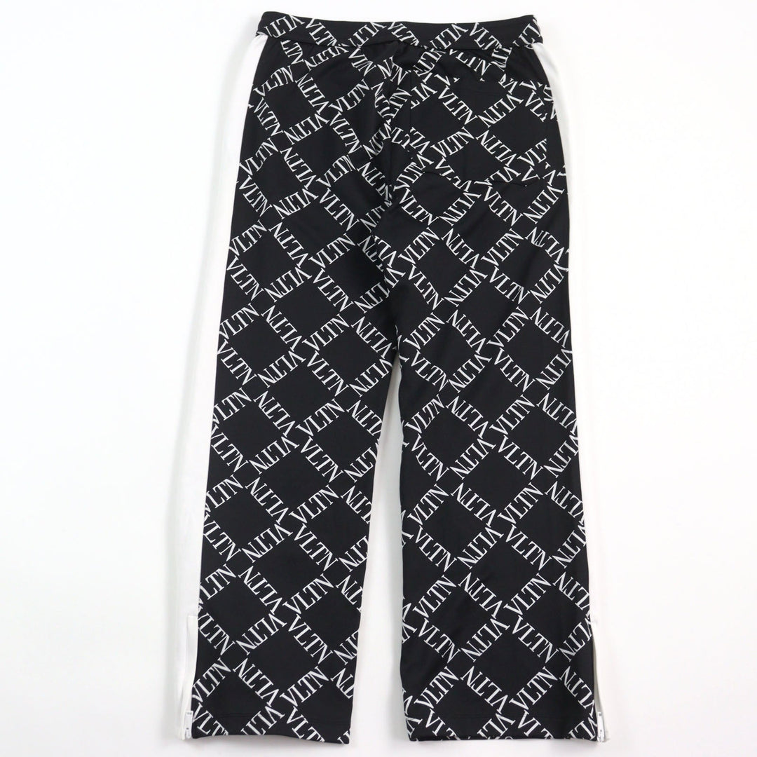 VALENTINO Pants RV0MD01BTPB Outer material: 56% nylon, Outer material: 44% cotton, Part: 100% cotton Black White mens S Used Authentic