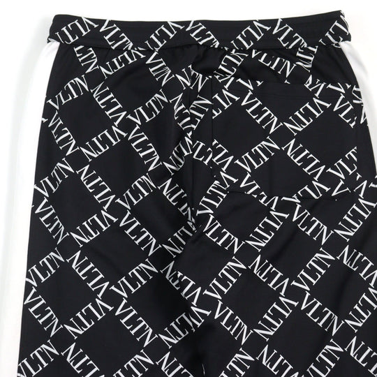 VALENTINO Pants RV0MD01BTPB Outer material: 56% nylon, Outer material: 44% cotton, Part: 100% cotton Black White mens S Used Authentic