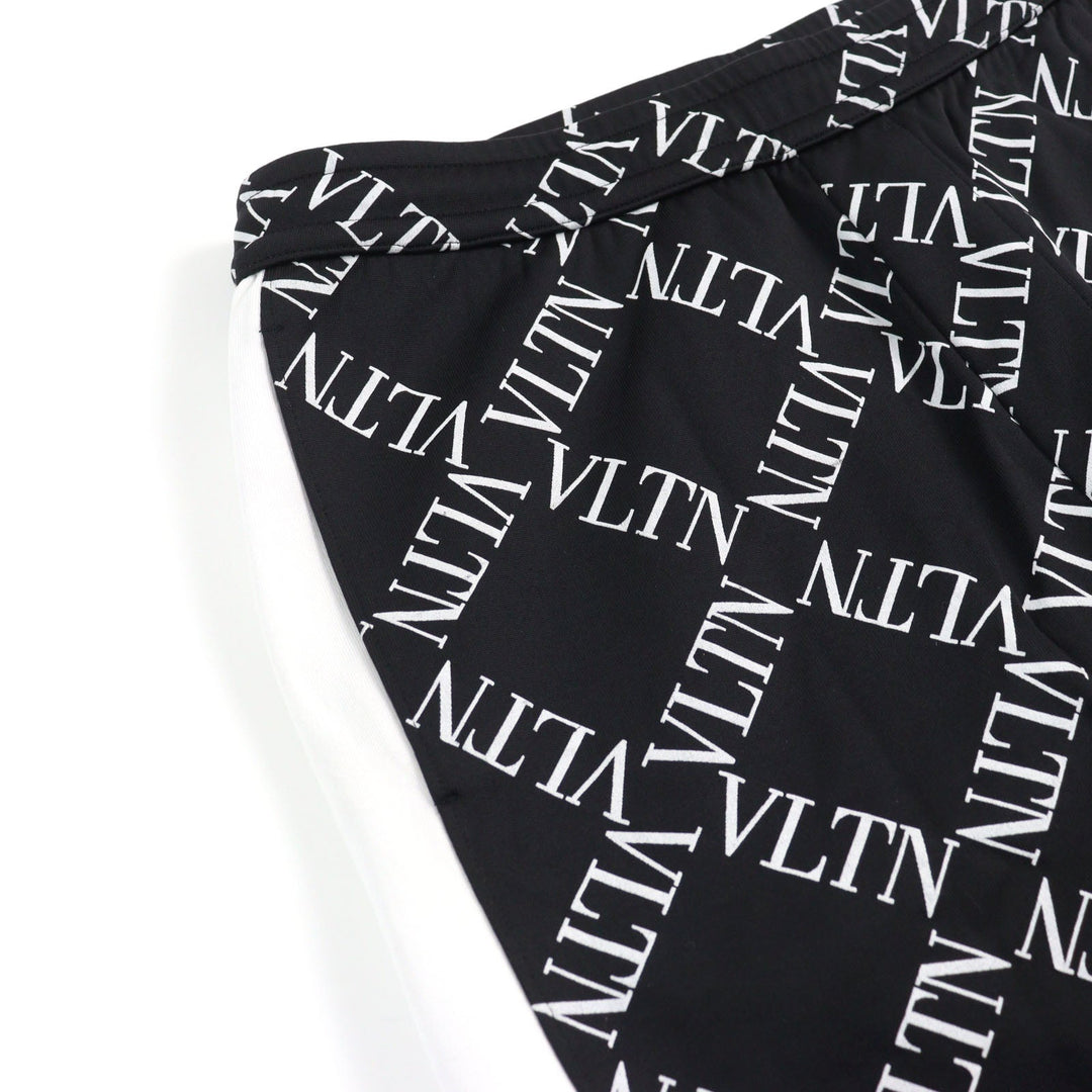 VALENTINO Pants RV0MD01BTPB Outer material: 56% nylon, Outer material: 44% cotton, Part: 100% cotton Black White mens S Used Authentic