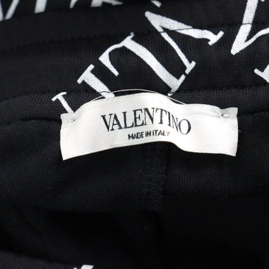 VALENTINO Pants RV0MD01BTPB Outer material: 56% nylon, Outer material: 44% cotton, Part: 100% cotton Black White mens S Used Authentic