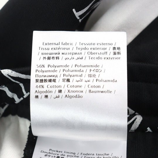 VALENTINO Pants RV0MD01BTPB Outer material: 56% nylon, Outer material: 44% cotton, Part: 100% cotton Black White mens S Used Authentic