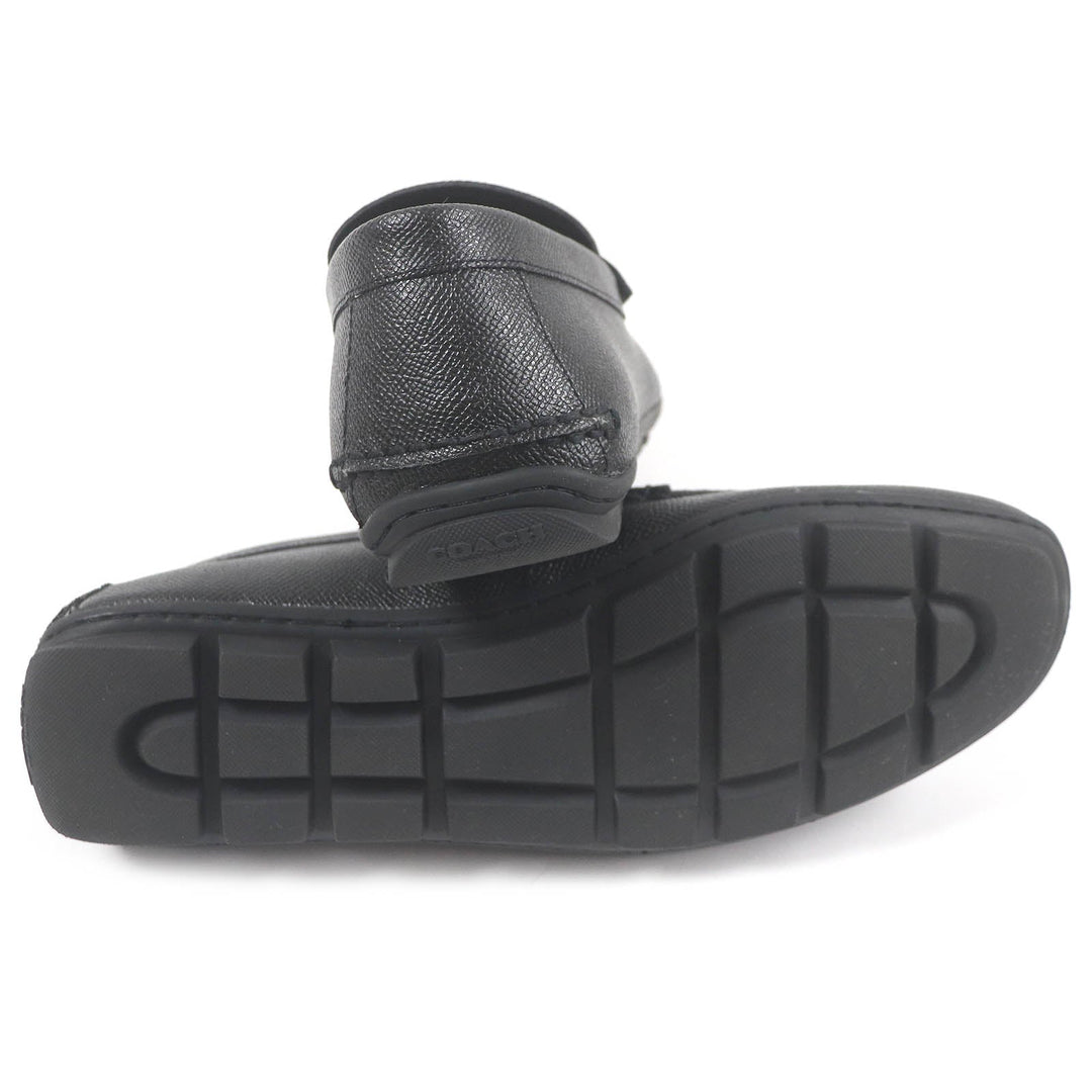 COACH loafers FG2386 Main: Leather black mens 41 Used Authentic