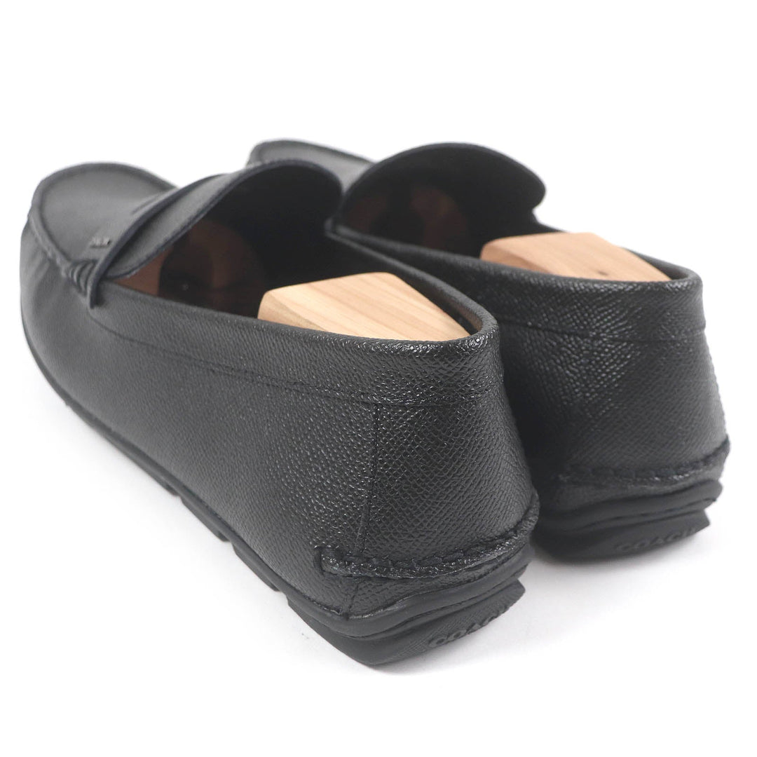 COACH loafers FG2386 Main: Leather black mens 41 Used Authentic