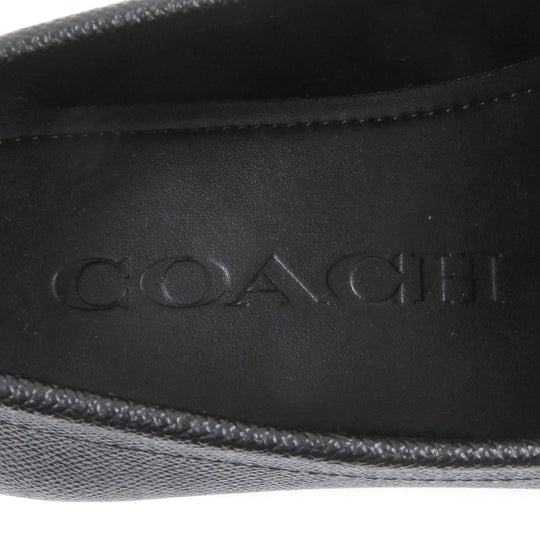 COACH loafers FG2386 Main: Leather black mens 41 Used Authentic