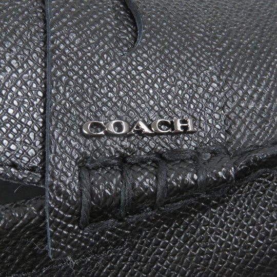 COACH loafers FG2386 Main: Leather black mens 41 Used Authentic