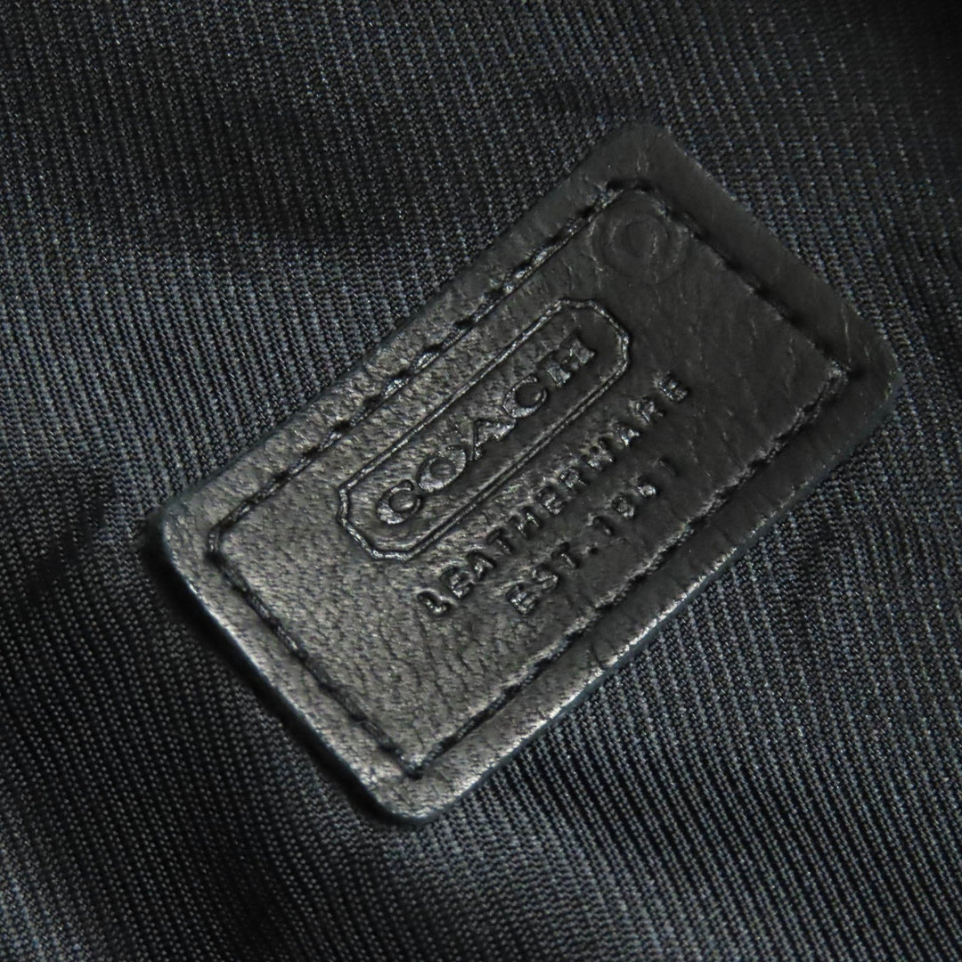 COACH hat 2793 Outer: 70% polyester, Outer: 30% cotton, Lining: 100% polyester Black Grey Women Used Authentic