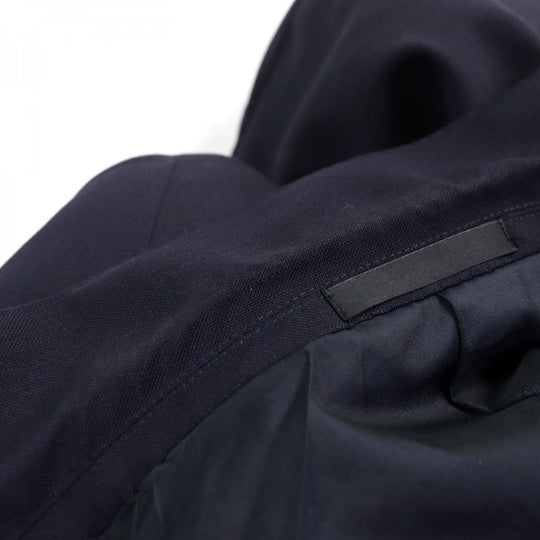 BURBERRY blazer WM121-600-29 wool Navy mens Used Authentic