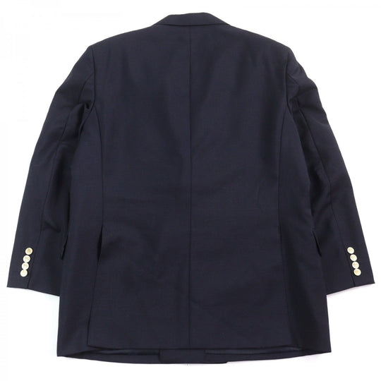 BURBERRY blazer WM121-600-29 wool Navy mens Used Authentic