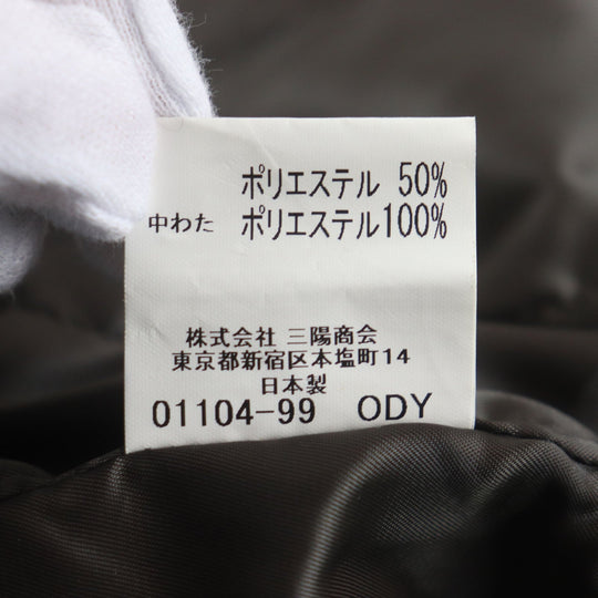 BURBERRY LONDON Stainless collar coat Outer: 67% wool, Outer: 33% silk, Lining: cupra, Lining: polyester, Liner: 50% cupra Dark brown mens 90-165-4 Used Authentic