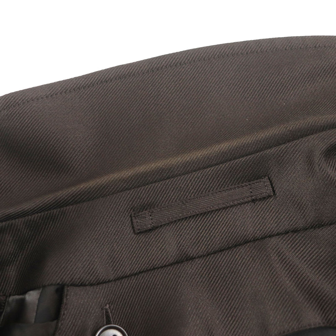 BURBERRY LONDON Stainless collar coat Outer: 67% wool, Outer: 33% silk, Lining: cupra, Lining: polyester, Liner: 50% cupra Dark brown mens 90-165-4 Used Authentic