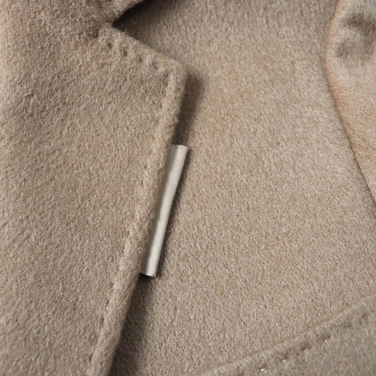 BURBERRY Chester coat 80372341 Outer: 100% cashmere, Part: 70% wool, Part: 20% polyamide (nylon), Part: 10% cashmere, Lining: 50% acetate Camel Women 40 Used Authentic